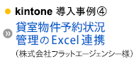 kintone(4)ݎ\󋵊ǗExcelAgiЃtbgG[WFV[lj